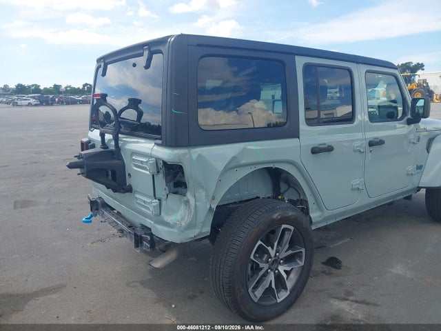 Auction sale of the 2024 Jeep Wrangler 4xe Sport S 4xe, vin: 1C4RJXN68RW174497, lot number: 46081212