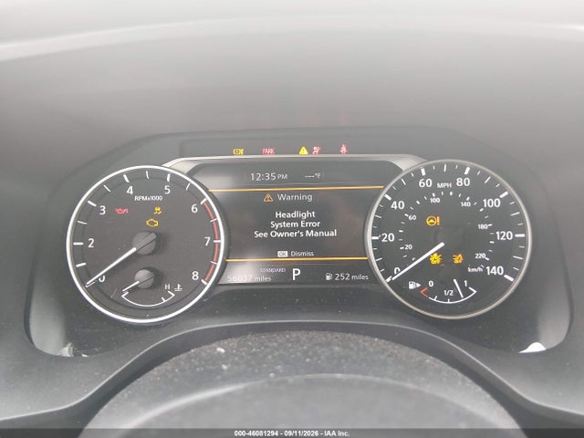 46081294 :رقم المزاد ، 5N1BT3BA8PC885253 vin ، 2023 Nissan Rogue Sv Fwd مزاد بيع