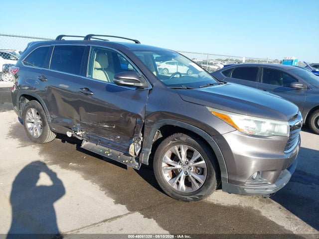 Продаж на аукціоні авто 2015 Toyota Highlander Le Plus V6, vin: 5TDZKRFH1FS079767, номер лоту: 46081320