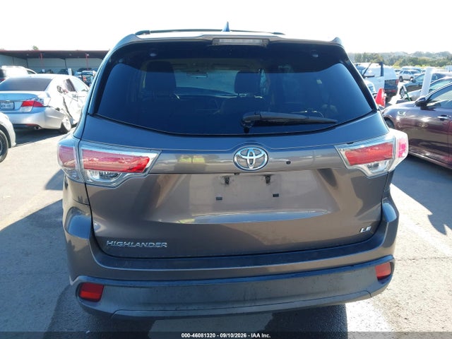 Продаж на аукціоні авто 2015 Toyota Highlander Le Plus V6, vin: 5TDZKRFH1FS079767, номер лоту: 46081320