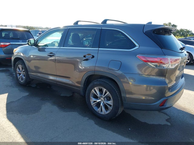Продаж на аукціоні авто 2015 Toyota Highlander Le Plus V6, vin: 5TDZKRFH1FS079767, номер лоту: 46081320