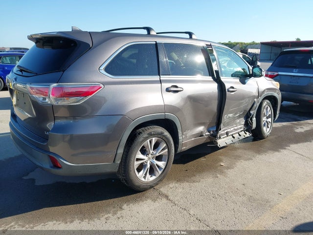 Продаж на аукціоні авто 2015 Toyota Highlander Le Plus V6, vin: 5TDZKRFH1FS079767, номер лоту: 46081320