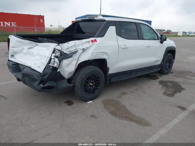 46081321 :رقم المزاد ، 1GC10VEL8RU203857 vin ، 2024 Chevrolet Silverado Ev Work Truck مزاد بيع