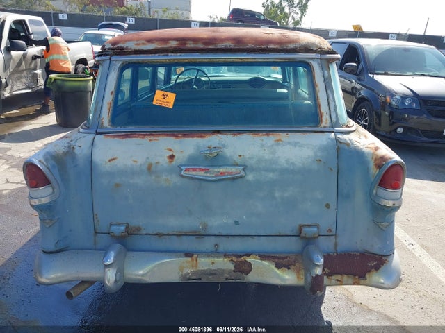 46081396 :رقم المزاد ، VB55F104631 vin ، 1955 Chevrolet Station Wagon مزاد بيع