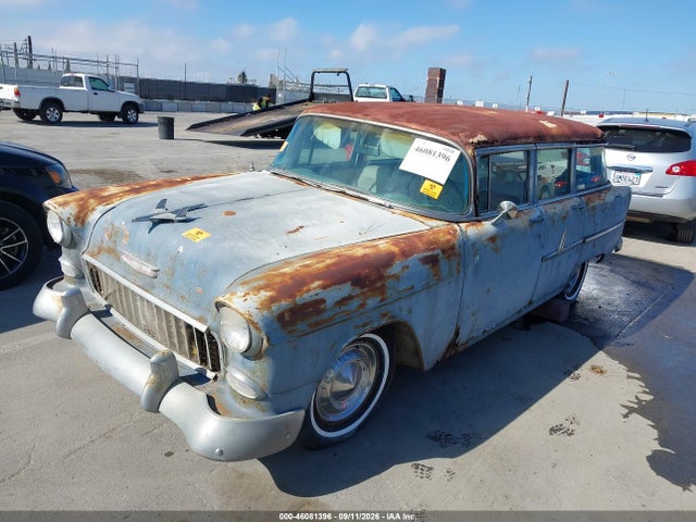46081396 :رقم المزاد ، VB55F104631 vin ، 1955 Chevrolet Station Wagon مزاد بيع