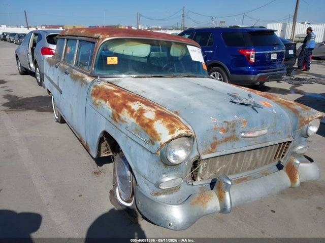 46081396 :رقم المزاد ، VB55F104631 vin ، 1955 Chevrolet Station Wagon مزاد بيع
