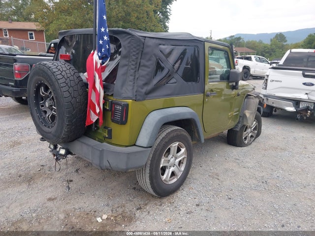 46081438 :رقم المزاد ، 1J4AA2D16AL210452 vin ، 2010 Jeep Wrangler Sport مزاد بيع