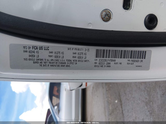 Продаж на аукціоні авто 2015 Dodge Challenger Sxt Plus, vin: 2C3CDZBG1FH789400, номер лоту: 46081526