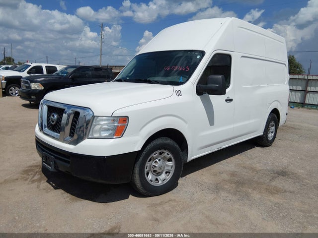 2013 Nissan Nv Cargo Nv2500 Hd S V6 მანქანა იყიდება აუქციონზე, vin: 1N6BF0LX4DN111284, აუქციონის ნომერი: 46081663