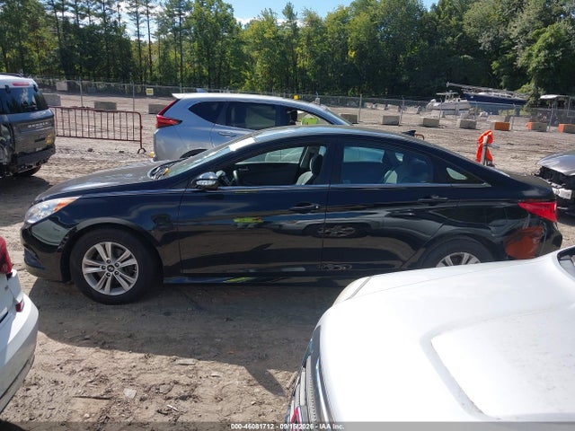 46081712 :رقم المزاد ، 5NPEB4ACXEH865584 vin ، 2014 Hyundai Sonata Gls مزاد بيع
