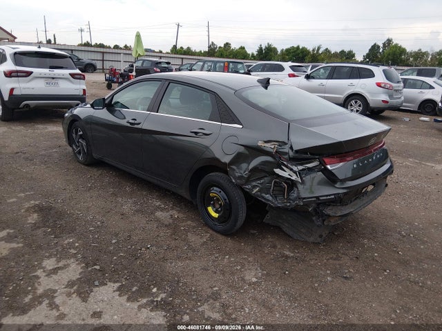 2025 Hyundai Elantra Sel Convenience მანქანა იყიდება აუქციონზე, vin: KMHLS4DG3SU933310, აუქციონის ნომერი: 46081746