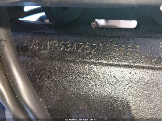 46081770 :رقم المزاد ، JS1VP53A252105633 vin ، 2005 Suzuki Sv650 مزاد بيع