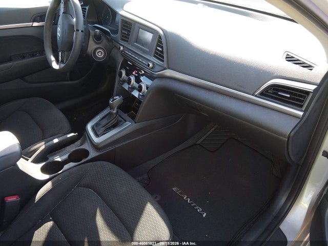 2019 Hyundai Elantra Se მანქანა იყიდება აუქციონზე, vin: KMHD74LF9KU850012, აუქციონის ნომერი: 46081821