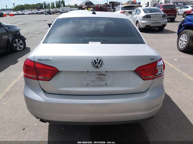 46081838 :رقم المزاد ، 1VWBH7A39DC078653 vin ، 2013 Volkswagen Passat 2.5l Se مزاد بيع