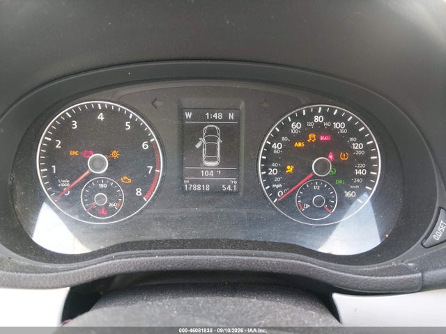 46081838 :رقم المزاد ، 1VWBH7A39DC078653 vin ، 2013 Volkswagen Passat 2.5l Se مزاد بيع