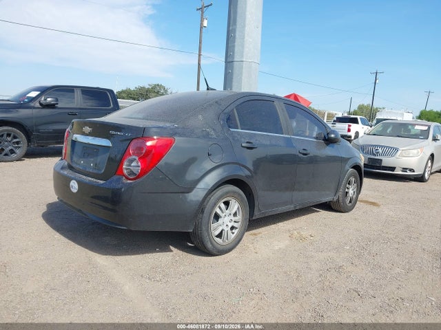 46081872 :رقم المزاد ، 1G1JC5SH8E4122352 vin ، 2014 Chevrolet Sonic Lt Auto مزاد بيع