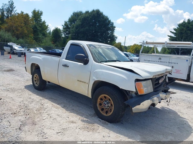 2008 Gmc Sierra 1500 Work Truck მანქანა იყიდება აუქციონზე, vin: 1GTEC14X18Z290606, აუქციონის ნომერი: 46082034