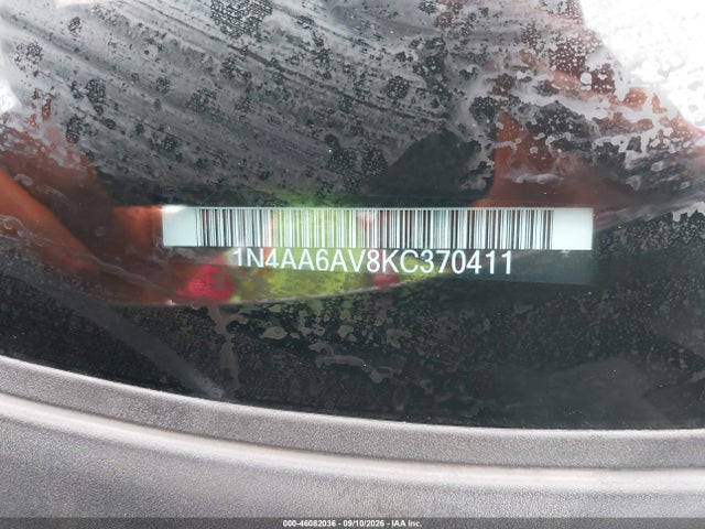 Aukcja sprzedaży 2019 Nissan Maxima 3.5 Sv, vin: 1N4AA6AV8KC370411, numer aukcji: 46082036