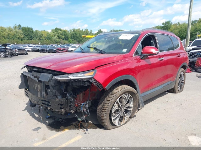2019 Hyundai Santa Fe Ultimate 2.0t მანქანა იყიდება აუქციონზე, vin: 5NMS5CAA9KH136486, აუქციონის ნომერი: 46082042