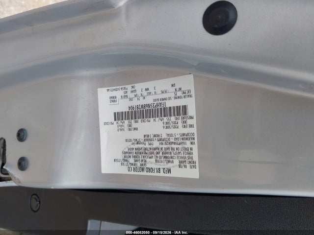 2008 Ford Focus Se/ses მანქანა იყიდება აუქციონზე, vin: 1FAHP35N68W281904, აუქციონის ნომერი: 46082050