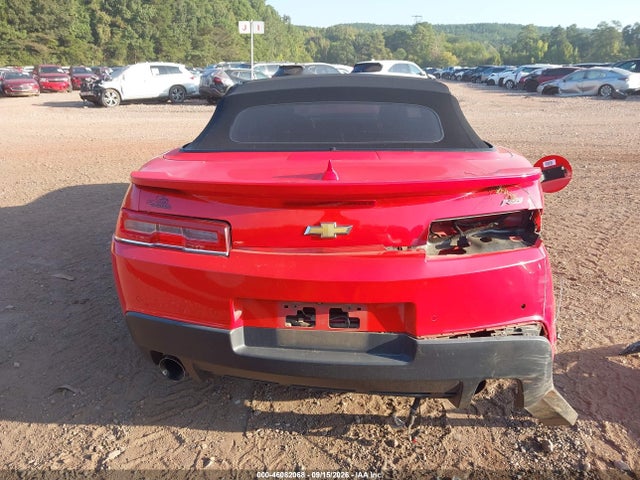 46082068 :رقم المزاد ، 2G1FF3D37F9296804 vin ، 2015 Chevrolet Camaro 2lt مزاد بيع