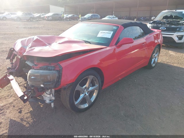 46082068 :رقم المزاد ، 2G1FF3D37F9296804 vin ، 2015 Chevrolet Camaro 2lt مزاد بيع