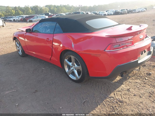 46082068 :رقم المزاد ، 2G1FF3D37F9296804 vin ، 2015 Chevrolet Camaro 2lt مزاد بيع