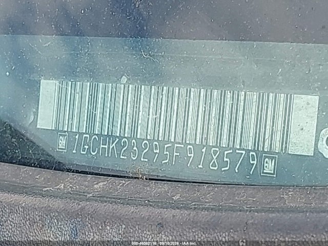 Продаж на аукціоні авто 2005 Chevrolet Silverado 2500hd Ls, vin: 1GCHK23295F918579, номер лоту: 46082116