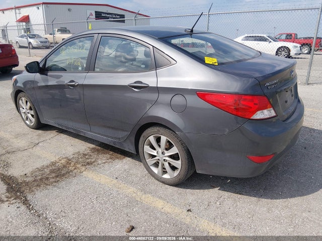 Auction sale of the 2013 Hyundai Accent Gls, vin: KMHCU4AE8DU309700, lot number: 46082122