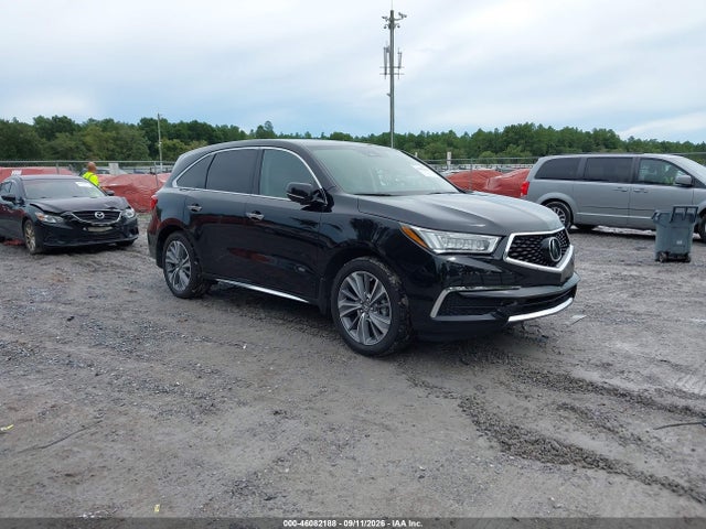 2017 Acura Mdx Technology Package მანქანა იყიდება აუქციონზე, vin: 5J8YD3H51HL001596, აუქციონის ნომერი: 46082188