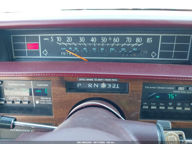 Aukcja sprzedaży 1993 Cadillac Deville, vin: 1G6CD53B1P4310255, numer aukcji: 46082208