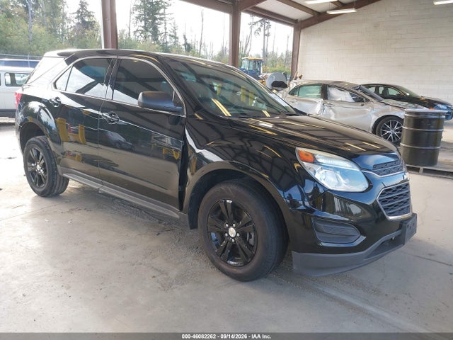 Aukcja sprzedaży 2016 Chevrolet Equinox Ls, vin: 2GNFLEEK3G6111921, numer aukcji: 46082262