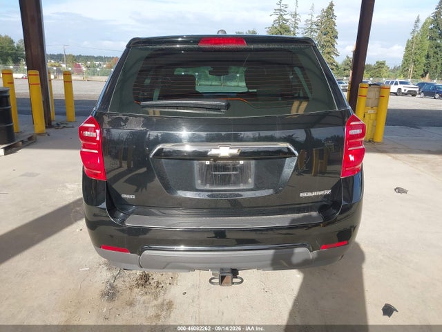 Aukcja sprzedaży 2016 Chevrolet Equinox Ls, vin: 2GNFLEEK3G6111921, numer aukcji: 46082262