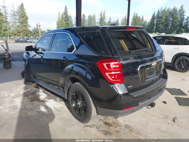 Aukcja sprzedaży 2016 Chevrolet Equinox Ls, vin: 2GNFLEEK3G6111921, numer aukcji: 46082262