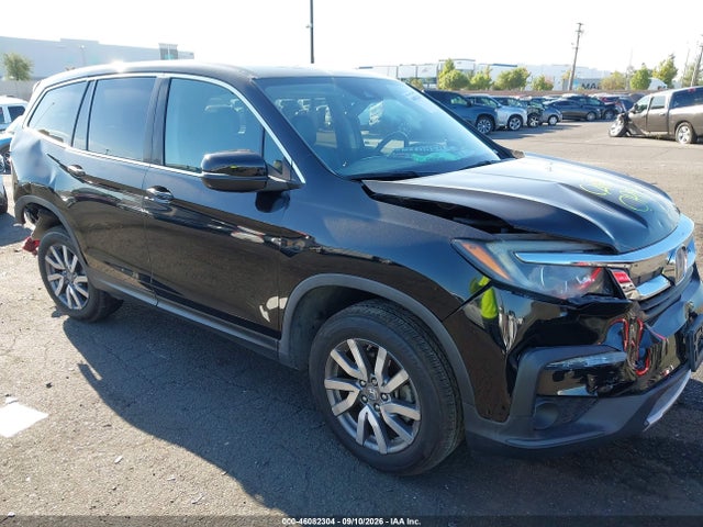 Auction sale of the 2021 Honda Pilot 2wd Ex-l, vin: 5FNYF5H58MB002763, lot number: 46082304