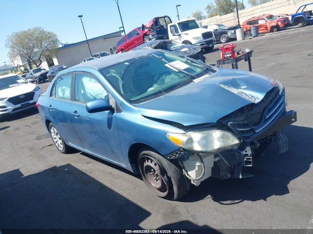 46082362 :رقم المزاد ، 5YFBU4EE1DP123181 vin ، 2013 Toyota Corolla Le مزاد بيع
