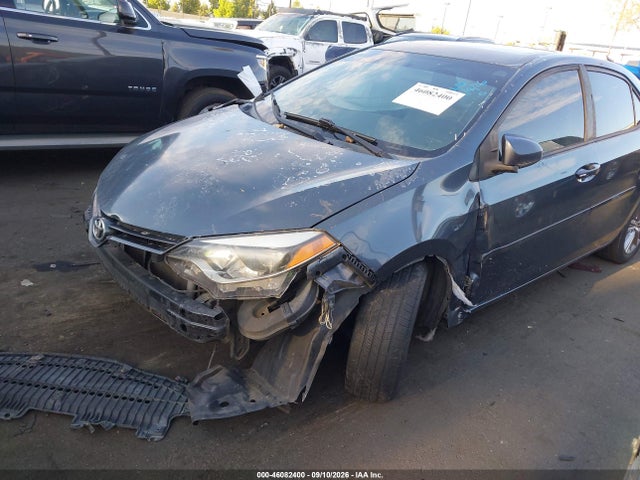 46082400 :رقم المزاد ، 5YFBURHE8FP326032 vin ، 2015 Toyota Corolla Le Plus مزاد بيع