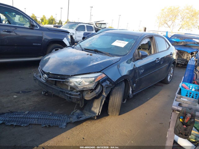 46082400 :رقم المزاد ، 5YFBURHE8FP326032 vin ، 2015 Toyota Corolla Le Plus مزاد بيع