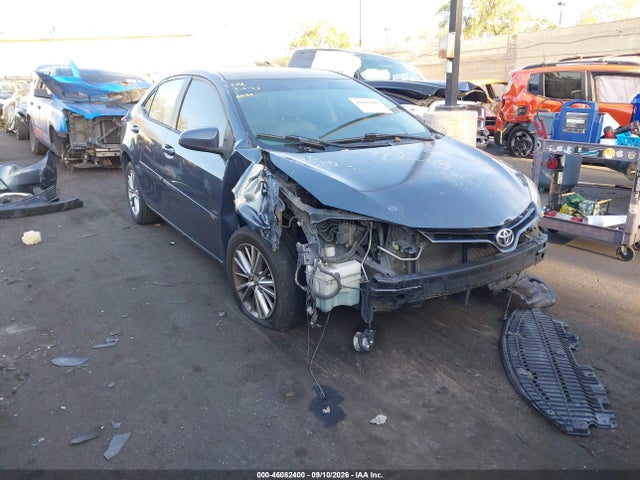 46082400 :رقم المزاد ، 5YFBURHE8FP326032 vin ، 2015 Toyota Corolla Le Plus مزاد بيع