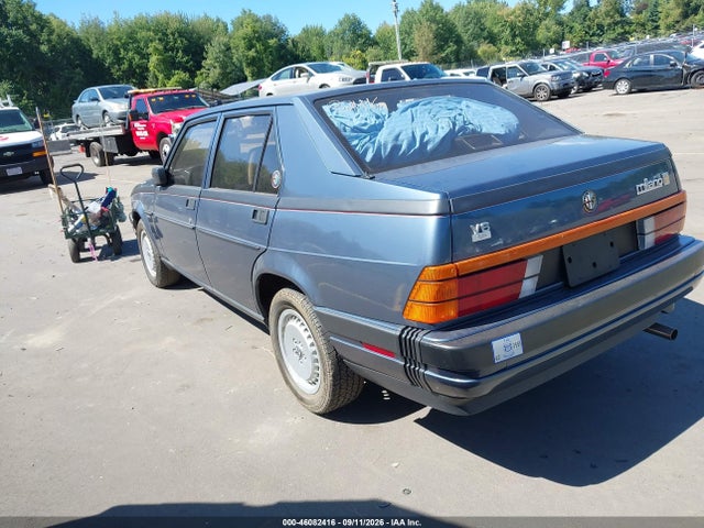 Aukcja sprzedaży 1987 Alfa Romeo Milano Gold, vin: ZARDA1168H1052575, numer aukcji: 46082416
