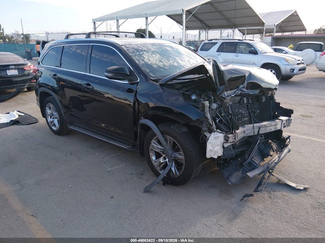 2018 Toyota Highlander Limited მანქანა იყიდება აუქციონზე, vin: 5TDYZRFH9JS238843, აუქციონის ნომერი: 46082422