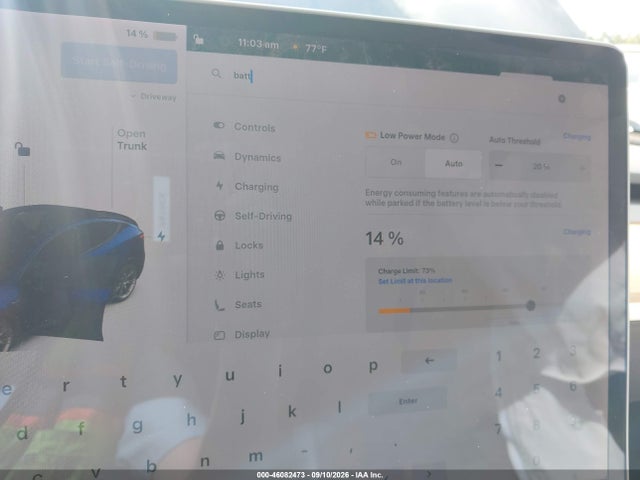 46082473 :رقم المزاد ، 5YJYGDEE1LF035078 vin ، 2020 Tesla Model Y Long Range Dual Motor All-wheel Drive مزاد بيع