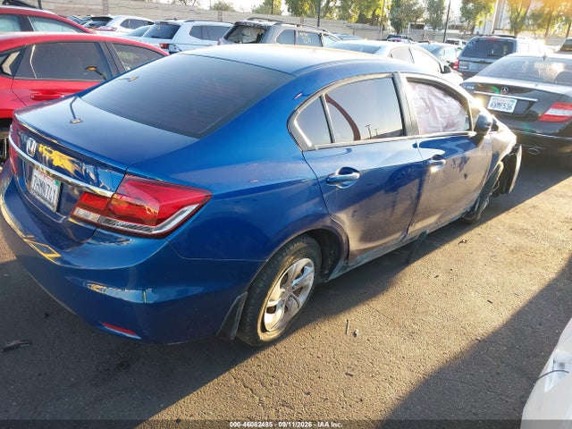 Honda Civic Lx 2014 19XFB2F54EE257826 Image 4