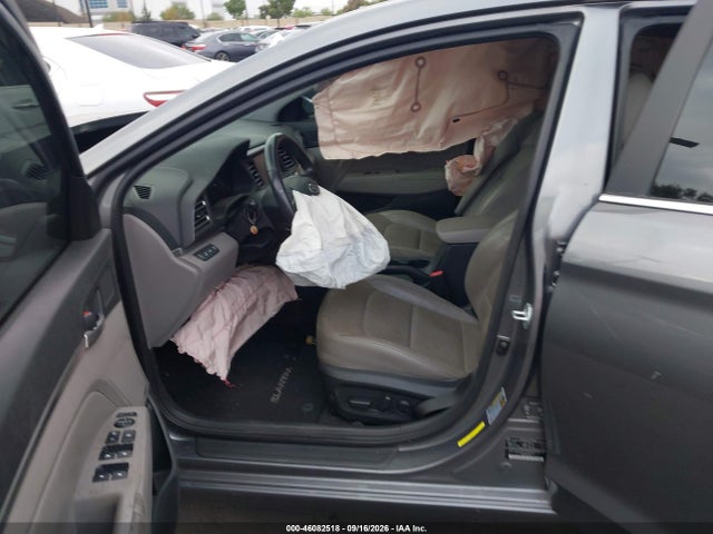 2019 Hyundai Elantra Limited მანქანა იყიდება აუქციონზე, vin: 5NPD84LFXKH495413, აუქციონის ნომერი: 46082518
