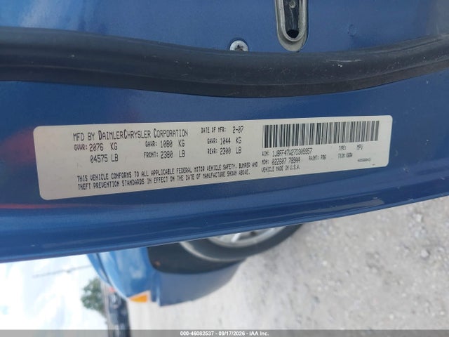 Продаж на аукціоні авто 2007 Jeep Compass Sport, vin: 1J8FF47W27D305957, номер лоту: 46082537