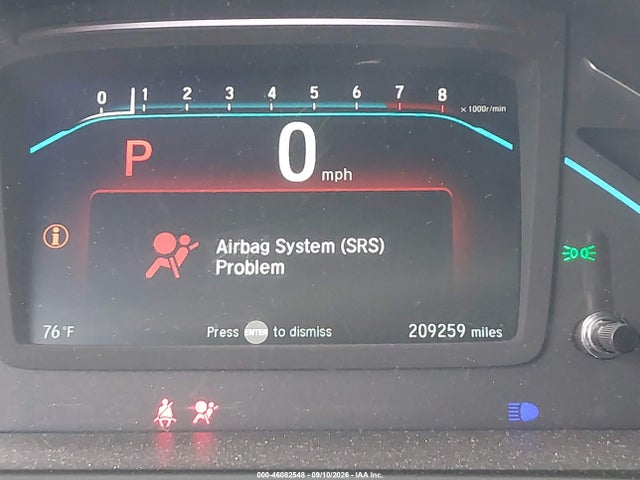 Aukcja sprzedaży 2018 Honda Odyssey Touring, vin: 5FNRL6H85JB020372, numer aukcji: 46082548