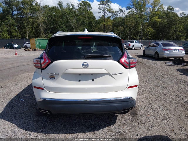 46082552 :رقم المزاد ، 5N1AZ2MH7HN187236 vin ، 2017 Nissan Murano Sl مزاد بيع
