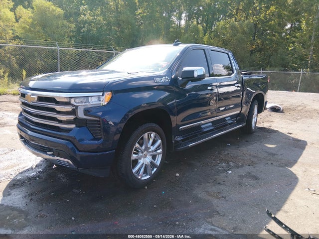 46082555 :رقم المزاد ، 3GCUDJET0NG566502 vin ، 2022 Chevrolet Silverado 1500 4wd  Short Bed High Country مزاد بيع
