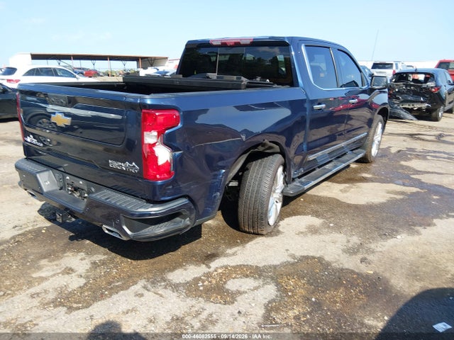 46082555 :رقم المزاد ، 3GCUDJET0NG566502 vin ، 2022 Chevrolet Silverado 1500 4wd  Short Bed High Country مزاد بيع