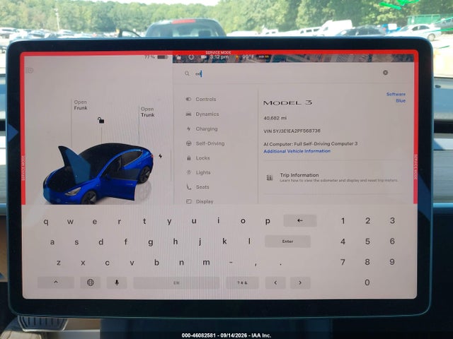 Tesla Model 3 Rear-wheel Drive 2023 5YJ3E1EA2PF568736 Image 7